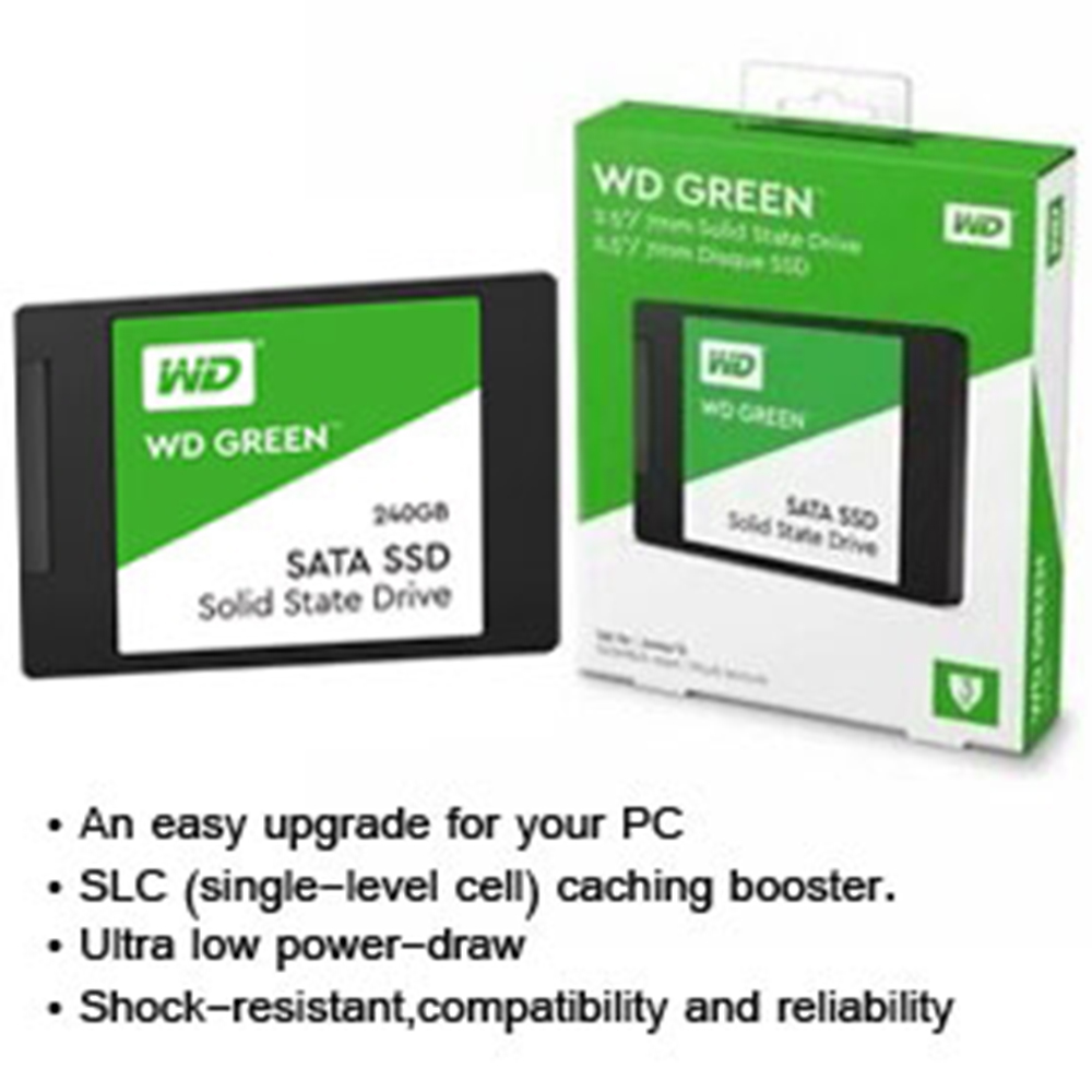 WD Solid State Drive (SSD) Harddisk-240GB